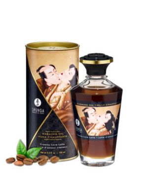 Huile chauffante latté d'amour comestible 100ml