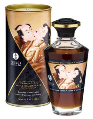 Huile chauffante latté d'amour comestible 100ml