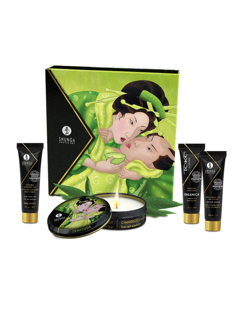 Coffret de Geisha Bio thé vert