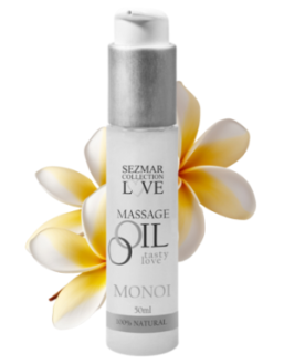 Huile de massage 100% naturelle monoï 50ml