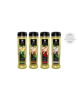 Huile de massage aphrodisiaque Organica bio thé vert 240ml