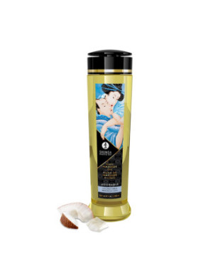 Huile de massage frissons de coco aphrodisiaque 240ml