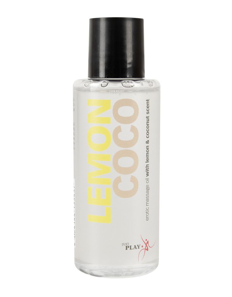 Huile de massage érotique Citron vert & Noix de coco 100 ml