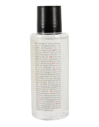 Huile de massage érotique Citron vert & Noix de coco 100 ml