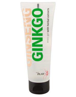 Lubrifiant à base d'eau et d'extraits de ginseng et de ginkgo 80 ml