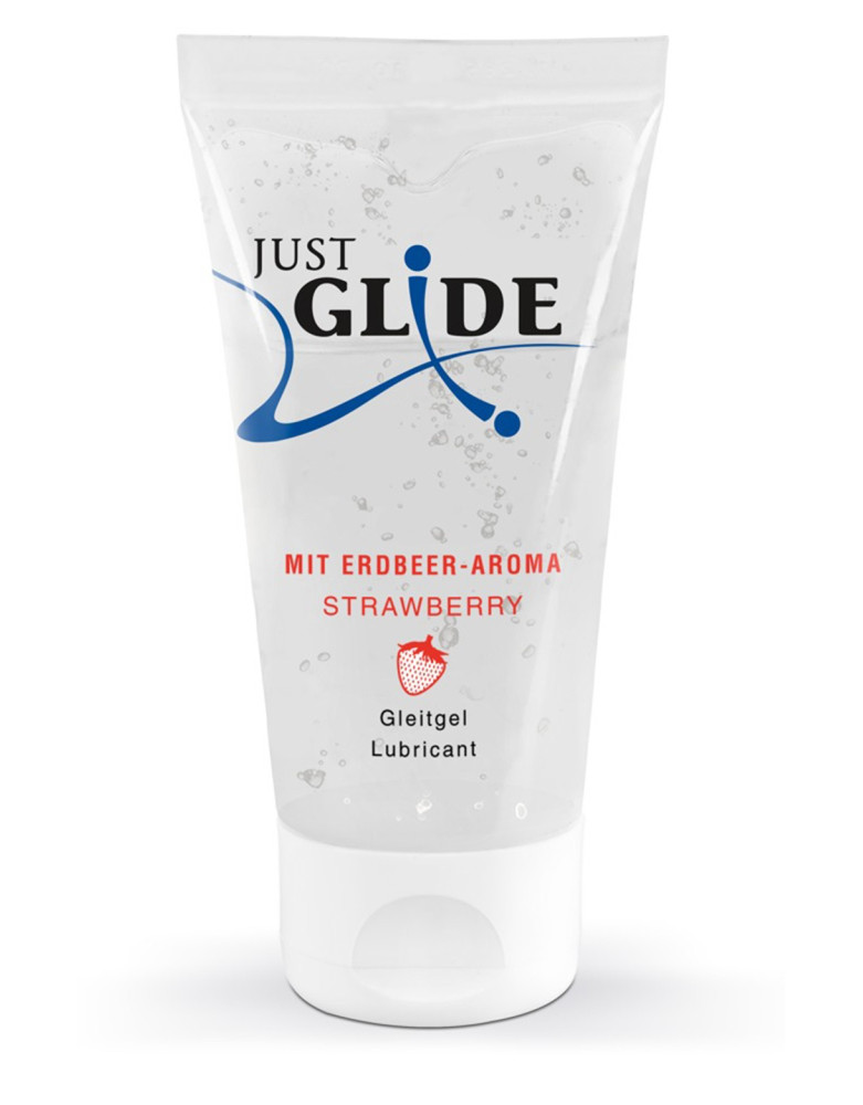 Gel lubrifiant à base d'eau à l'arôme de fraise 50ml