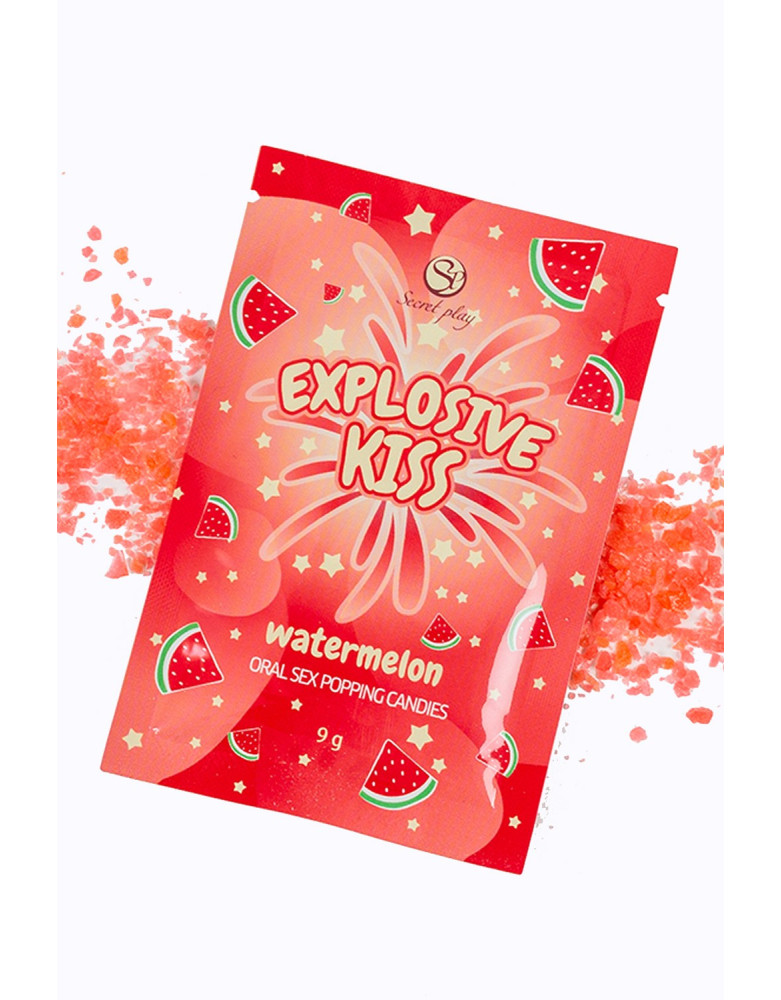 Bonbons pétillants à la pastèque spécial sexe oral