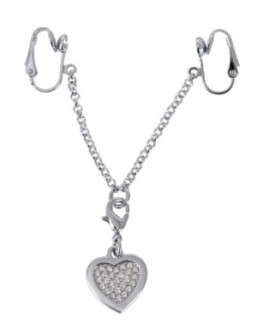 Bijou intime en métal chromé