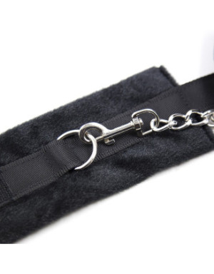 Menottes ajustable noires