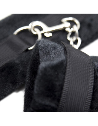 Menottes ajustable noires