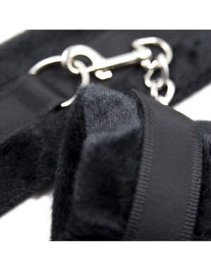 Menottes ajustable noires