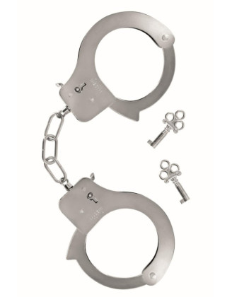 Menottes pour poignet en métal avec 2 clefs pour utilisateurs confirmés