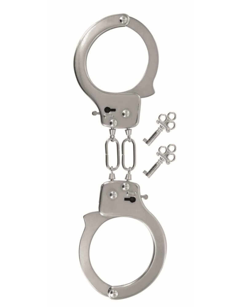 Menottes en métal pour poignets pour débutants