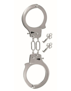 Menottes en métal pour poignets pour débutants