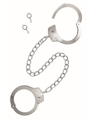 Menottes pour chevilles en métal pour utilisateurs confirmés