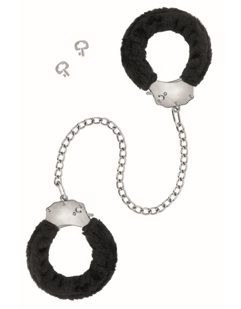 Menottes pour chevilles avec fourrure pour débutant