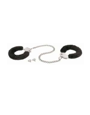 Menottes pour chevilles avec fourrure pour débutant