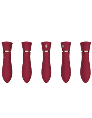Mini Vibromasseur rouge USB