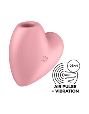 Stimulateur de clitoris USB en forme de cœur Cuttie Heart Satisfyer