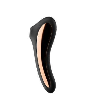 2 en 1 Stimulateur de clitoris et vibromasseur connecté USB noir Dual Kiss Satisfyer