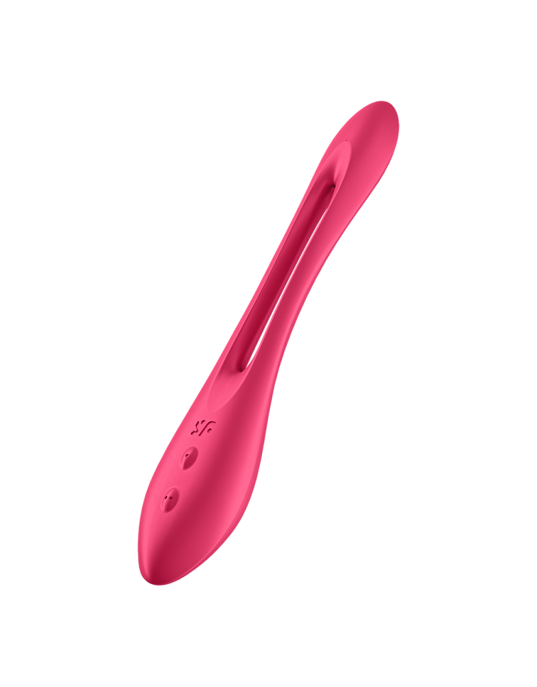 Sextoy flexible multifonction, vibromasseur, cockring, stimulateur de clitoris USB Elastic Joy Satisfyer