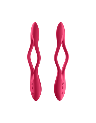 Sextoy flexible multifonction, vibromasseur, cockring, stimulateur de clitoris USB Elastic Joy Satisfyer