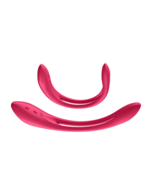 Sextoy flexible multifonction, vibromasseur, cockring, stimulateur de clitoris USB Elastic Joy Satisfyer