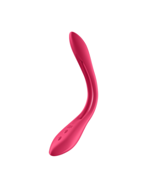 Sextoy flexible multifonction, vibromasseur, cockring, stimulateur de clitoris USB Elastic Joy Satisfyer