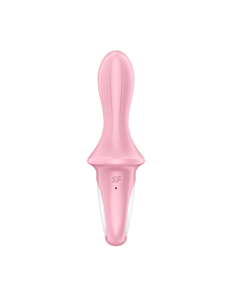 Vibromasseur anal gonflant connecté rose USB Air Pump Booty 5+ Satisfyer