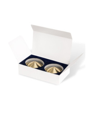 Nipples plaqués or 24 carats