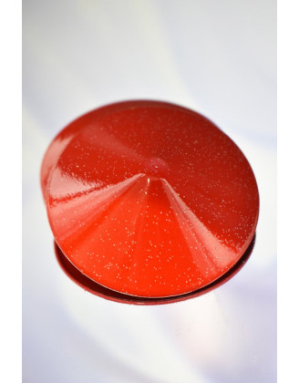 Nipple Métal rouge Cache tétons cône