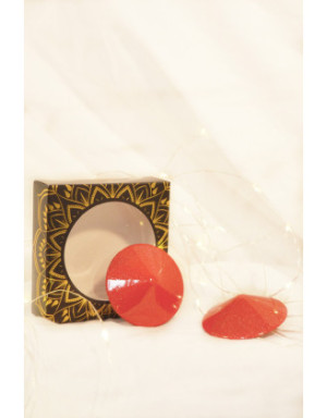 Nipple Métal rouge Cache tétons cône