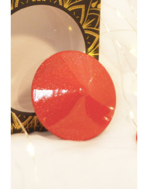 Nipple Métal rouge Cache tétons cône