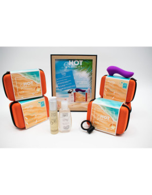 5 Box Hot Summer parfum Monoï + 1 cadre offert
