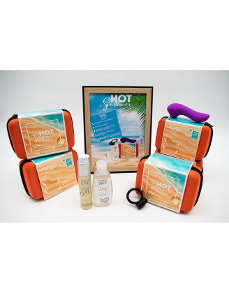 5 Box Hot Summer parfum Monoï + 1 cadre offert