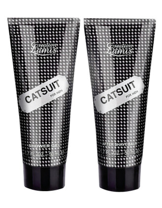 Coffret Eau de toilette Catsuit for Men, gel douche et un baume après rasage