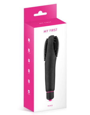 Vibromasseur noir à picots 7 vitesses