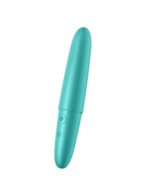 Vibromasseur turquoise USB Ultra Power Bullet 6 Satisfyer
