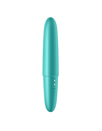 Vibromasseur turquoise USB Ultra Power Bullet 6 Satisfyer