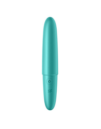 Vibromasseur turquoise USB Ultra Power Bullet 6 Satisfyer