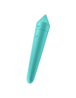 Vibromasseur connecté turquoise USB Ultra Power Bullet 8 Satisfyer