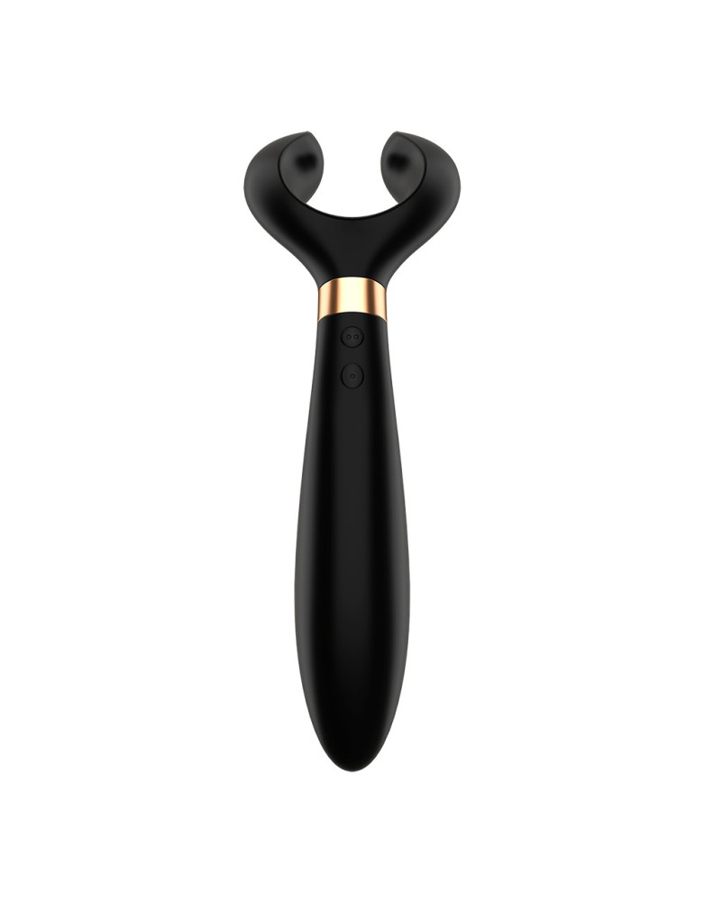 Vibromasseur et stimulateur noir homme et femme Endless Fun Satisfyer