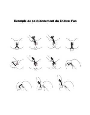 Vibromasseur et stimulateur noir homme et femme Endless Fun Satisfyer