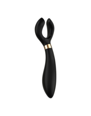Vibromasseur et stimulateur noir homme et femme Endless Fun Satisfyer