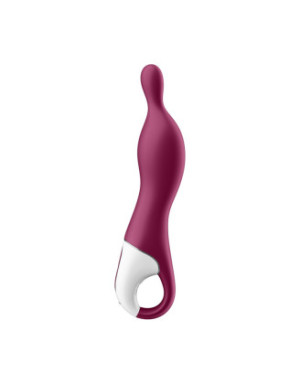 Vibromasseur Point A couleur framboise A-Mazing 1 Satisfyer
