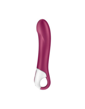 Vibromasseur chauffant connecté USB rouge Big Heat Satisfyer