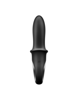 Vibromasseur noir USB, chauffant et connecté Hot Passion Satisfyer