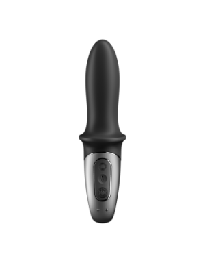 Vibromasseur noir USB, chauffant et connecté Hot Passion Satisfyer