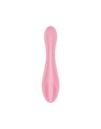 Vibromasseur G spot rose, vibrations fortes G-Force Satisfyer