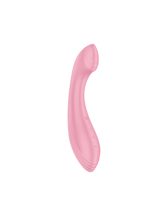 Vibromasseur G spot rose, vibrations fortes G-Force Satisfyer